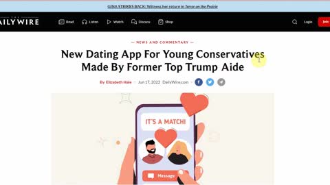 Conservative Dating App Clip (1 Min)