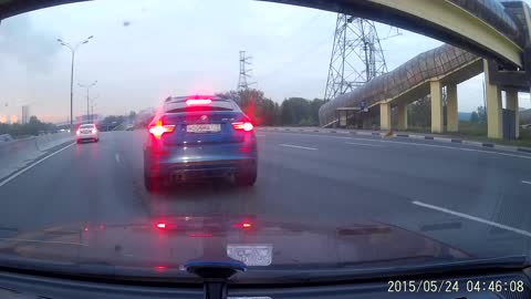 Lexus and BMW team up for road rage