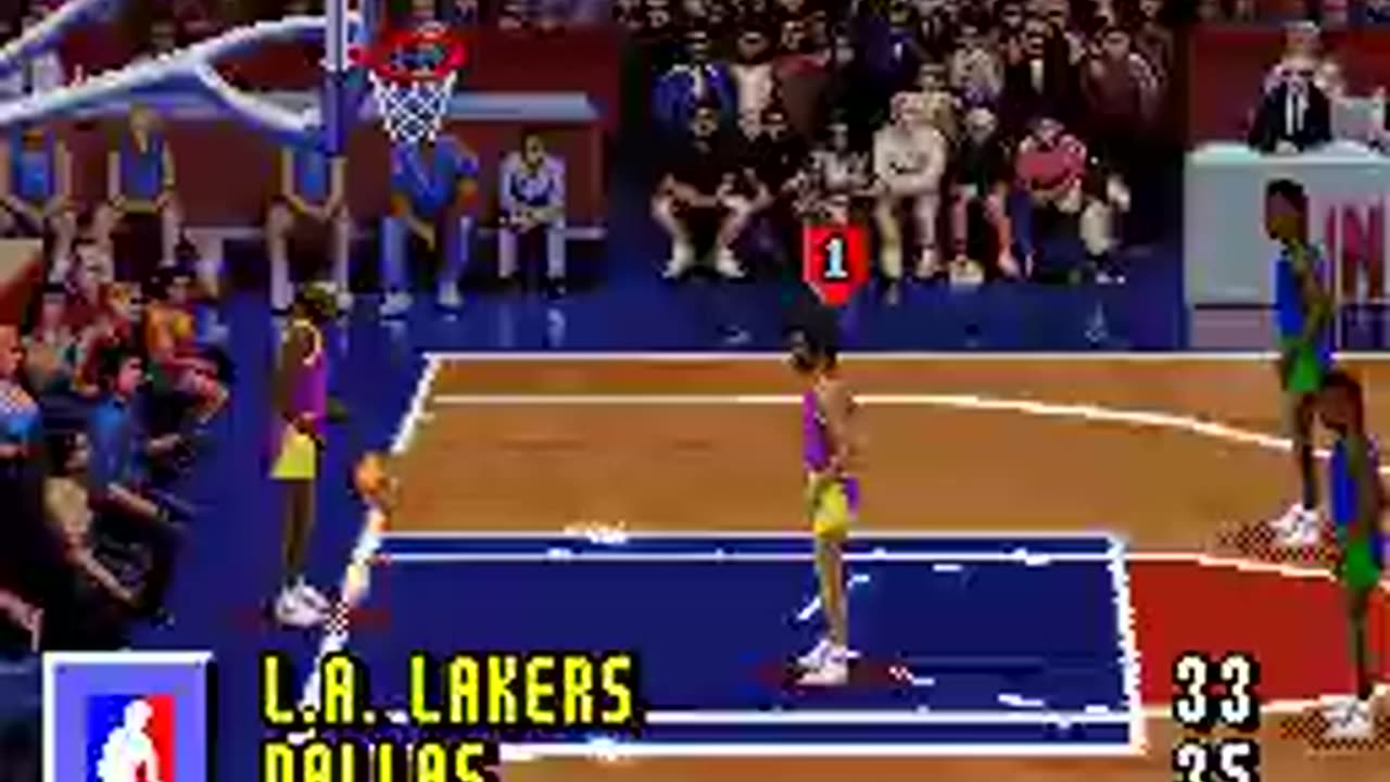Bill Plays! snes 9x NBA JAM [ PART 1 ] I HAVE THIS GAME AT HOME, HOWEVER MY 1ST BASKETBALL GAME!