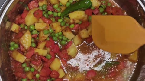 Mix Vegetables Cooking