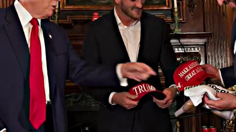 TRUMP Came Bearing Gifts 😁