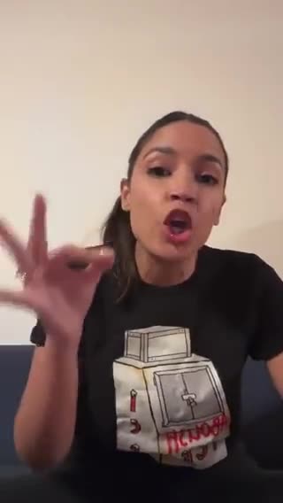 WATCH: Alexandria Ocasio-Cortez Decides What Life is and What it is Not