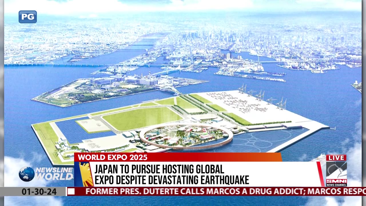 Japan to pursue hosting global expo despite devastating earthquake