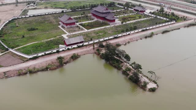 Shangqiu South Lake 🇨🇳 (2018-06) {aerial}