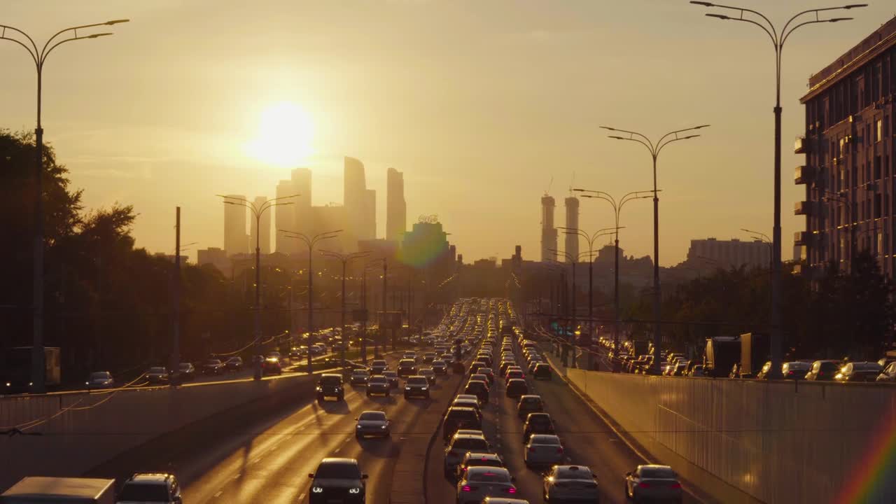 Beautiful sunrise # road # vehicles # view