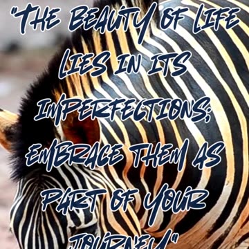 🌸 Embrace Life's Imperfections