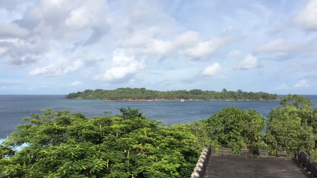Beautiful view at Terrace # Cellular Jail (Port Blair # Andaman)