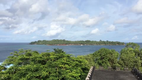 Beautiful view at Terrace # Cellular Jail (Port Blair # Andaman)