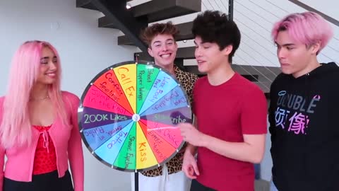 Spin The DARE Wheel Challenge with your CRUSH!!