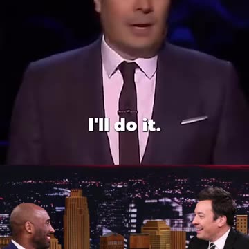 When Jimmy Fallon met Kobe 😢