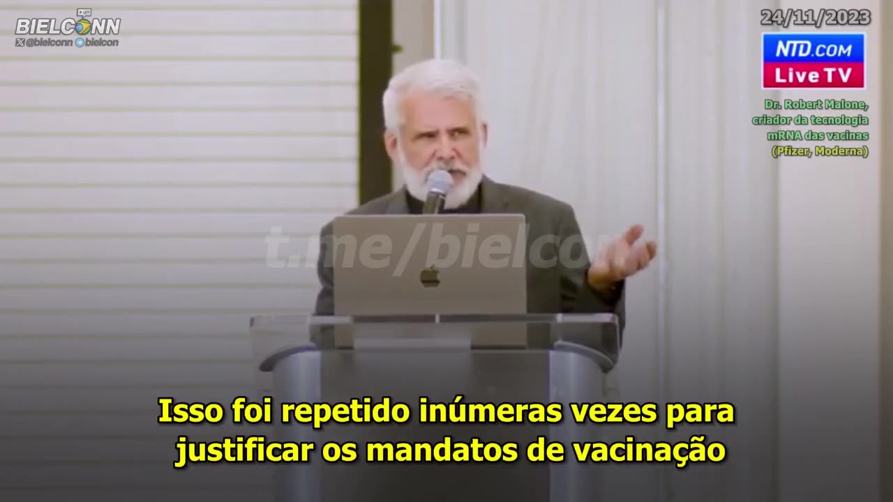 Dr Robert Malone - Os globalistas estão por trás de tudo!