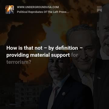 Political Reprobates Of The Left Prove Their Lust For Power Eclipses All