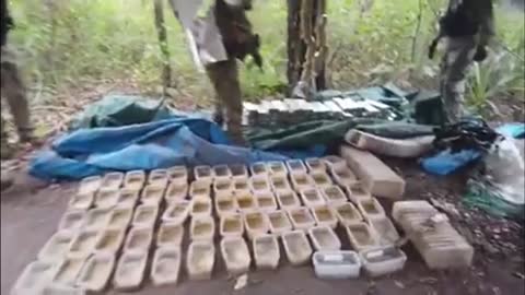 Raid On Cocaine Laboratory By Military