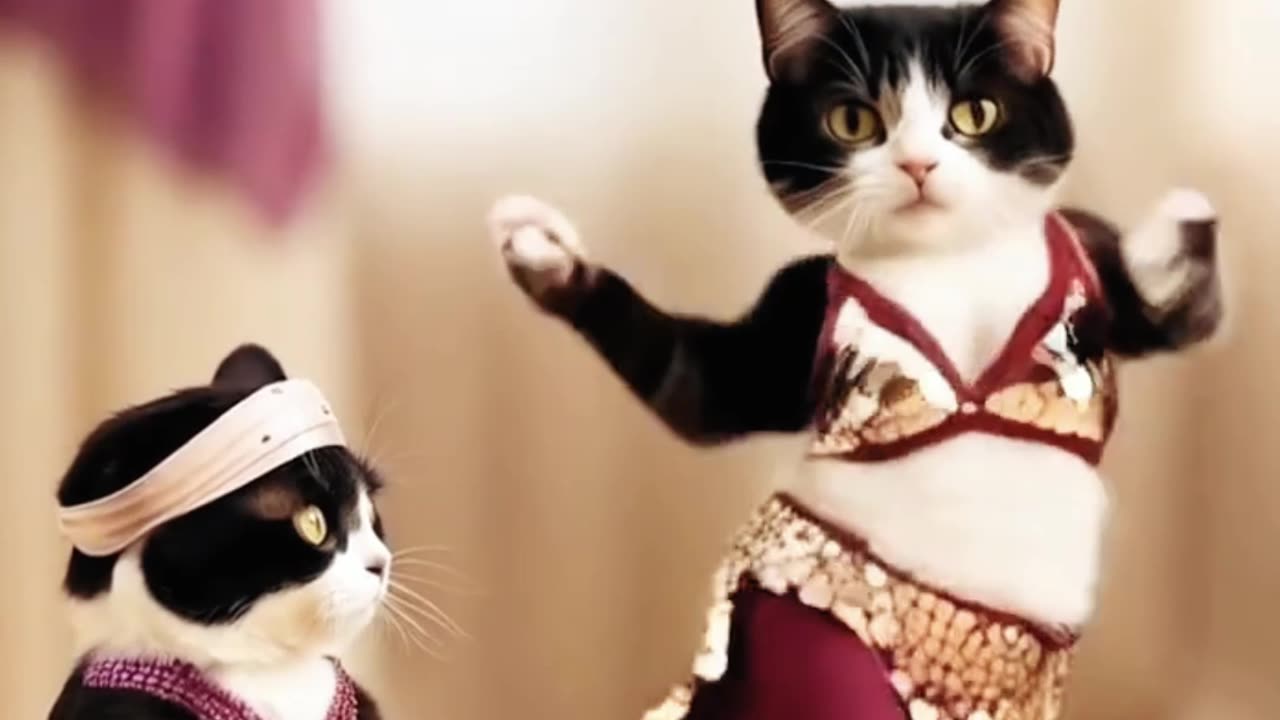 Regret Not Watching This Kitten Drum and Dance Magic Video! 🎶 #cat #kittenadventures #funny #kitty