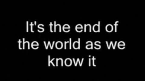 Situation Update.....The film...End of the World (As we know it)