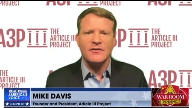 BOOM! BOOM! BOOM! Mike Davis on WAR ROOM