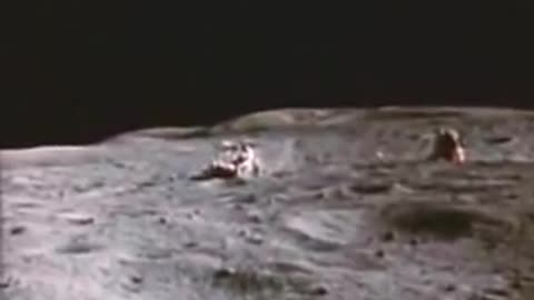 Neil Armstrong first landing at moon 1969