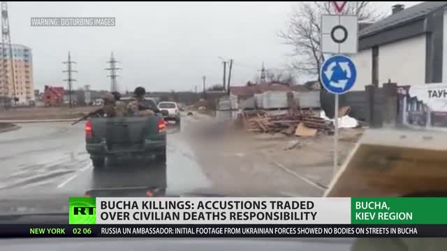 Mutual accusations fly over Bucha killings