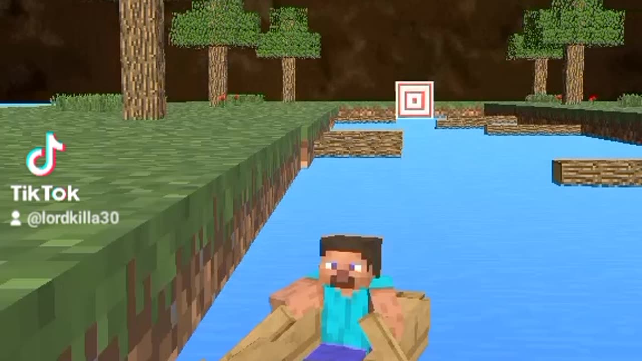 Minecraft boat challenge