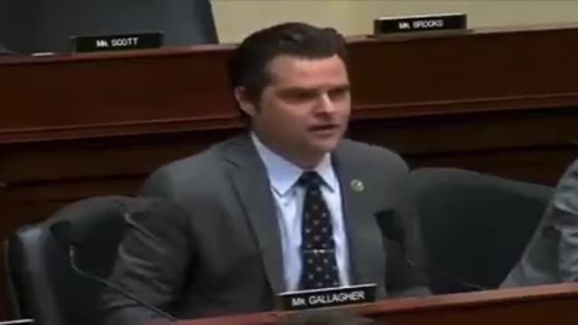 Matt Gaetz torches Milley and Austin.