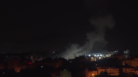 New night of bombing in Israel