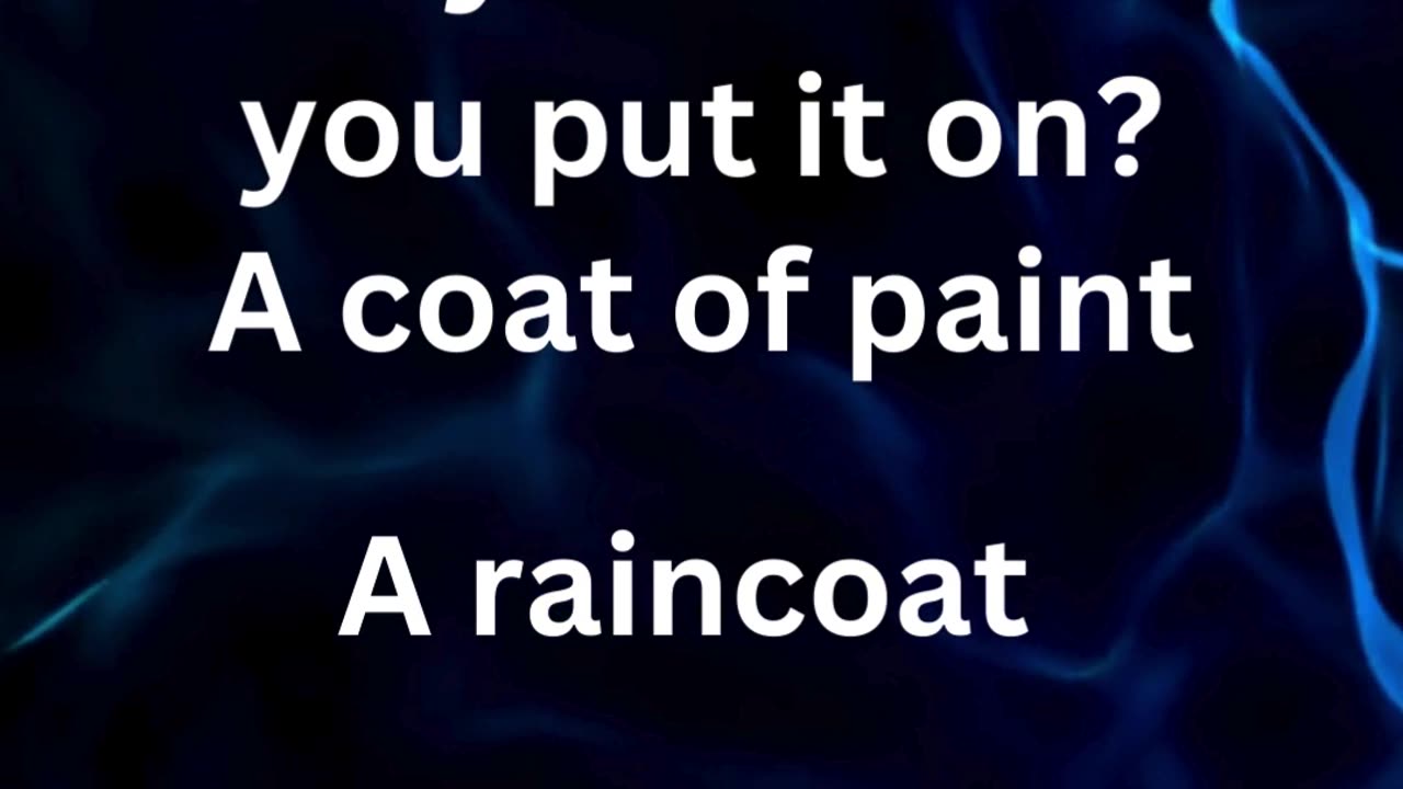 "Can You Solve This Quiz Quest? 🤔 | What Kind of Coat Is Always Wet When You Put It On?"