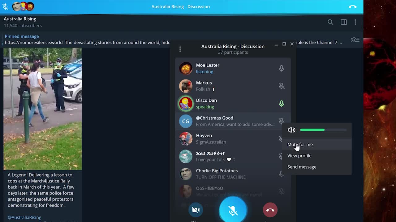 Drunk Disco Dan hates poms and seppos