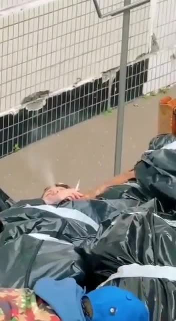 Dead bodies from covid.. hold on quick smoke break