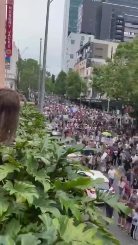 Australia PROTESTING AGAINST GOVERNMENT TYRANNY