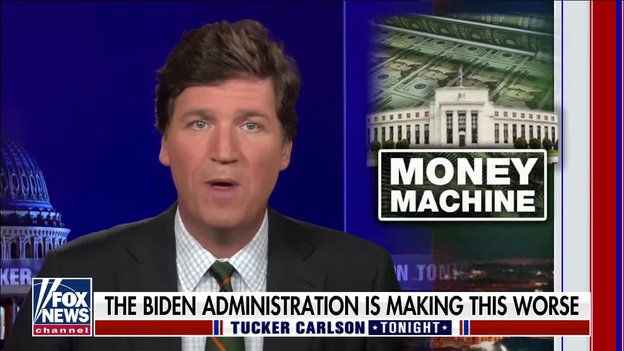 Tucker Carlson This is a real problem, it isn't temporary