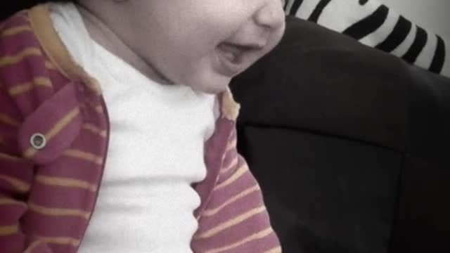 Elizabeth baby laughing
