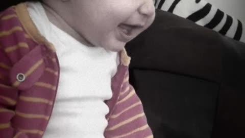 Elizabeth baby laughing