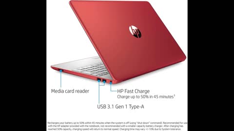 Review: Newest HP Pavilion Intel Pentium Silver N5000 4GB 128GB SSD Windows 10 Laptop Red