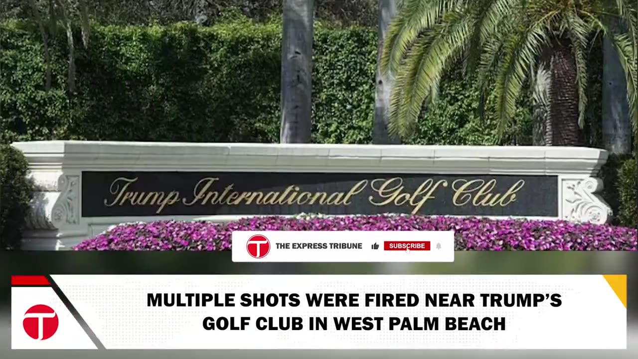 Gunshots fired near Donald Trump s golf club in Florida _ Breaking News