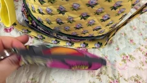 What's in my Mother's Day Vera Bradley Bucket Bag.