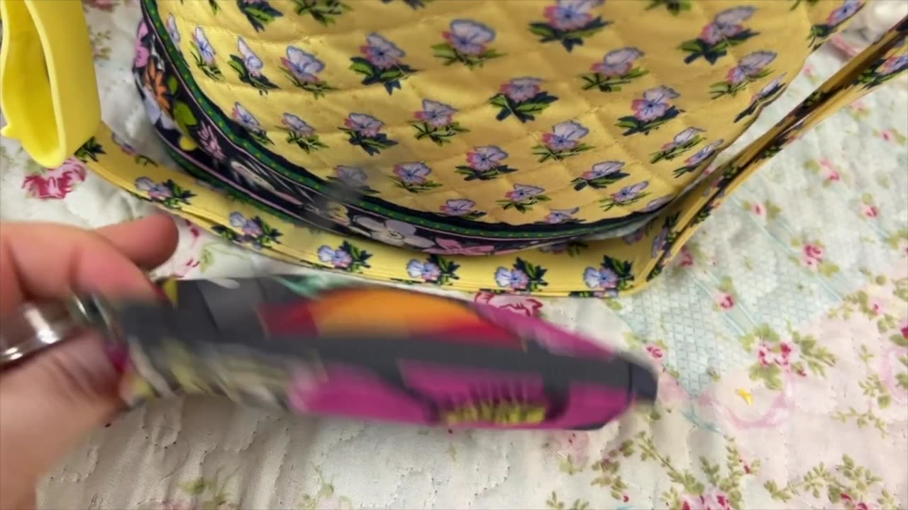 What's in my Mother's Day Vera Bradley Bucket Bag.