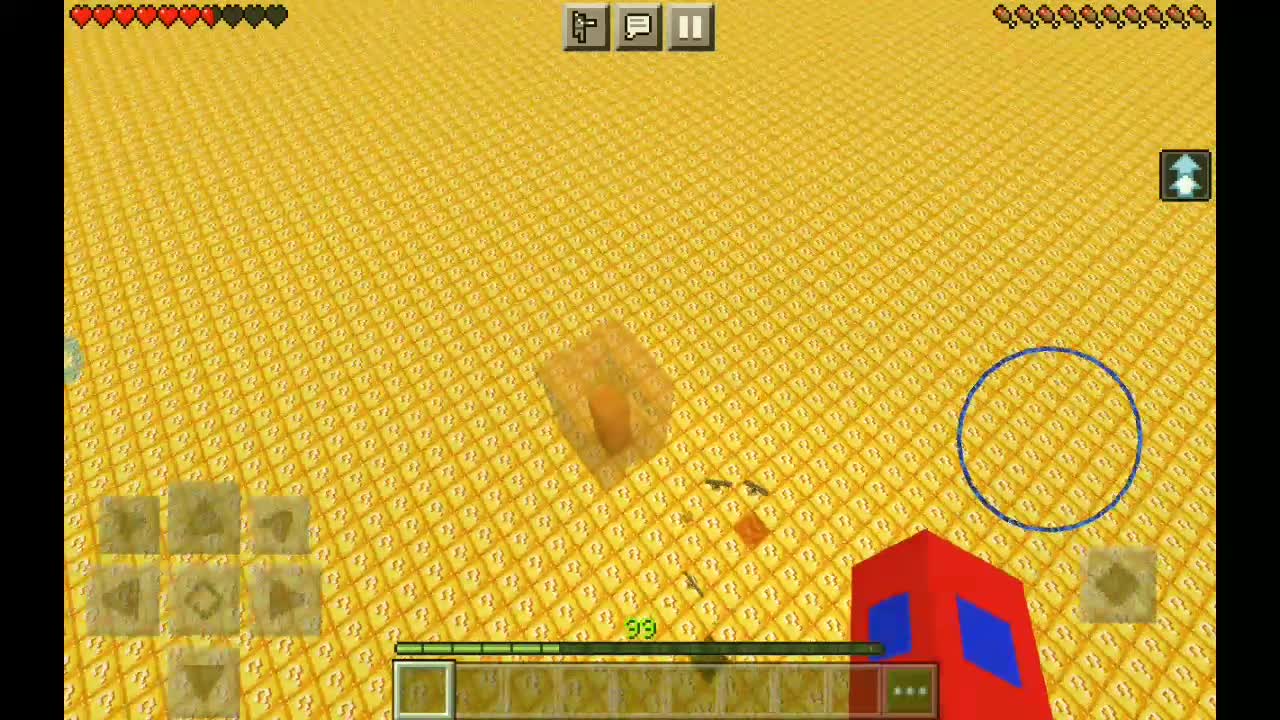 I ALMOST CRASHED THE SERVER!!!!! (Lucky Block Flat World)