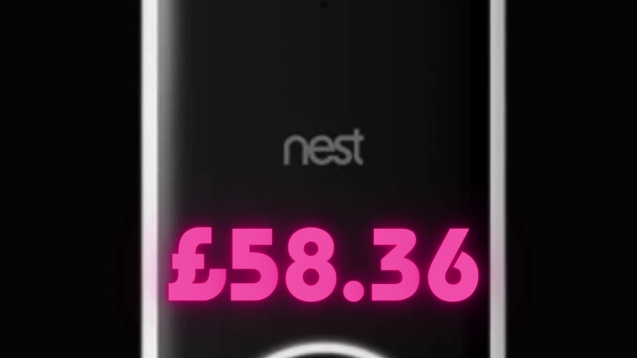 Google Nest Hello HD Video 24/7 Streaming Two-Way Communication Ring Doorbell £58.36 w/code 👇🔥🔥