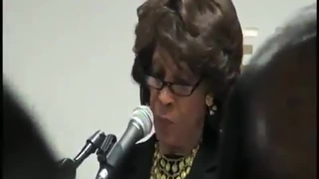 Maxine Waters Advocated for Sharia in America while Bashing Opposers