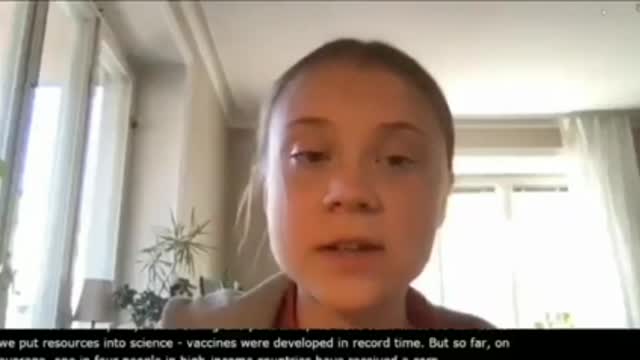 Here we go…Greta Thunberg says we can no longer separate climate change and pandemics