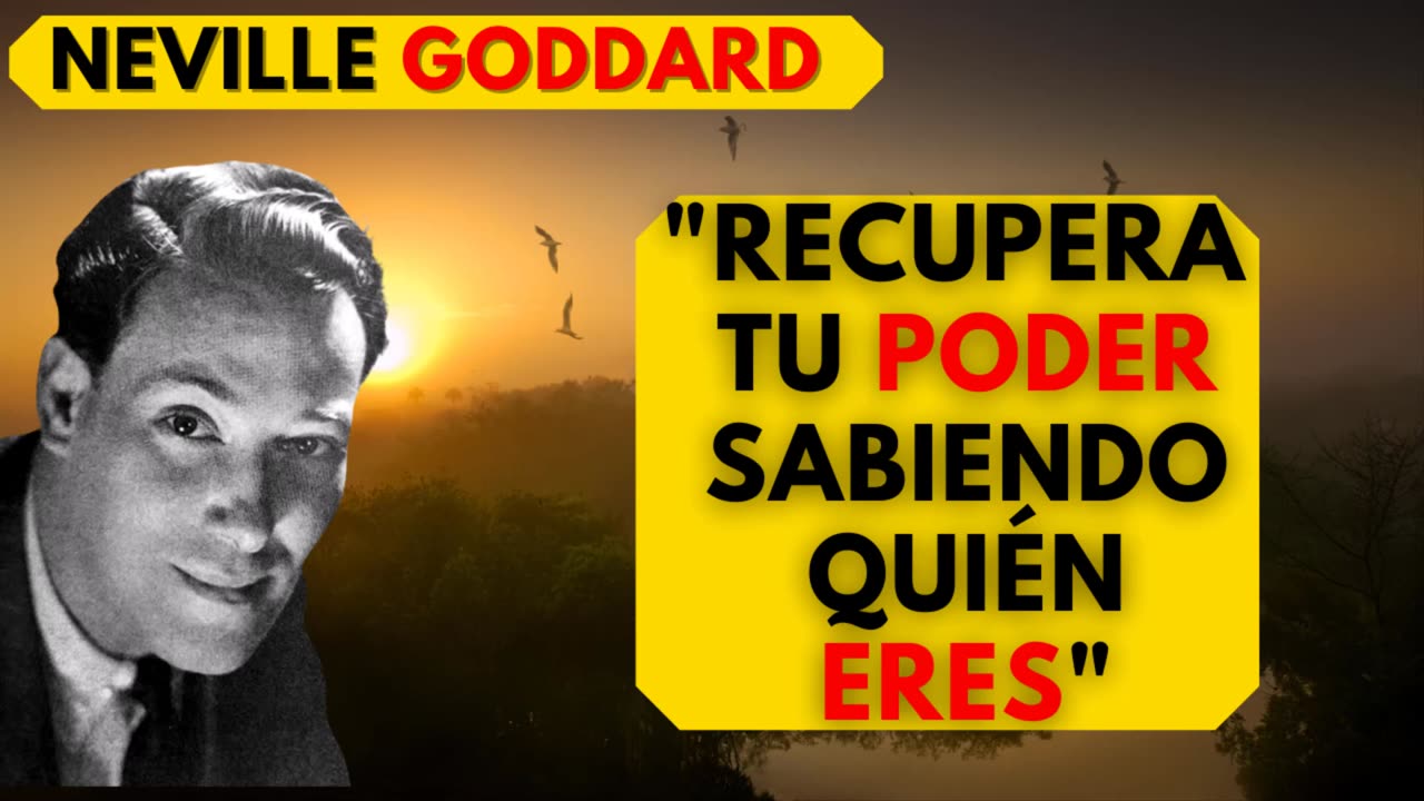 EL PODER DEL "YO SOY". Neville Goddard en ESPAÑOL