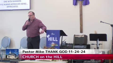 PASTOR MIKE W THANKSGIVING BRINGS GREATER BLESSING