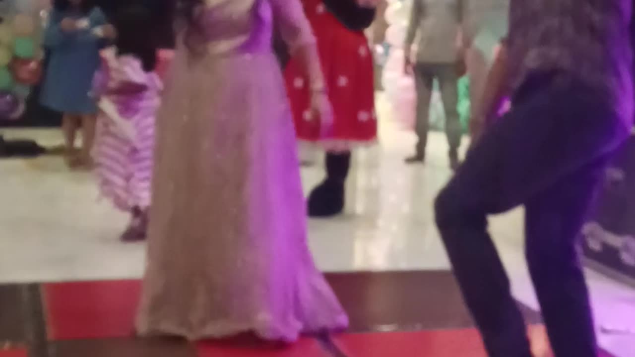 Couple dance performance