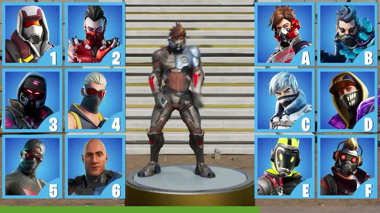 Guess the skin Fornite Challenge