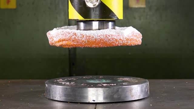 Hydraulic Press Versus Titanium