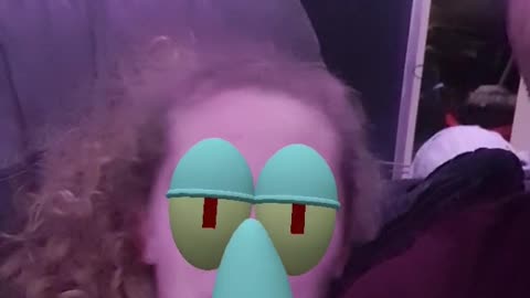 Daughter being silly with snapchat #2