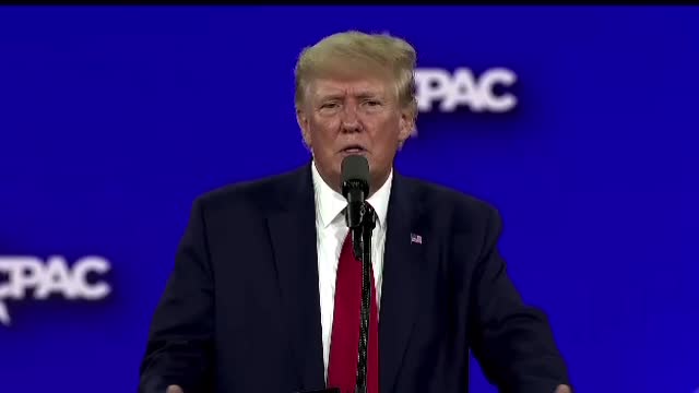 Trump @ CPAC: Not a Single Penny of Taxpayer Money Go to Funding Biden’s Open Border