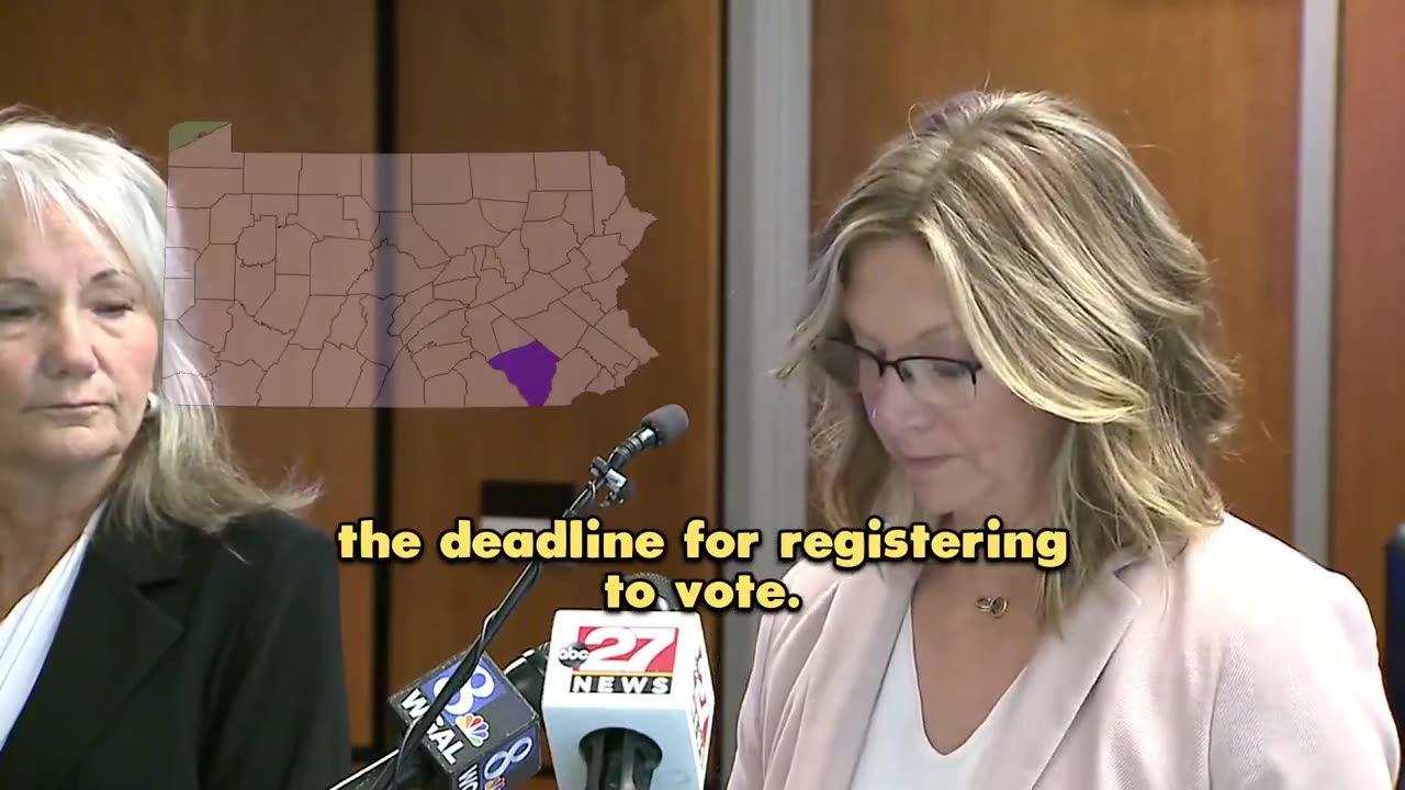 Lancaster, Pennsylvania officials have BUSTED a large-scale fraudulent voter registration scheme