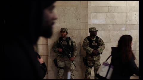 NYC SUBWAYS BRING IN NATIONAL GUARD! THEY ARE SABOTAGING CITIES TO BRING IN MARTIAL LAW!