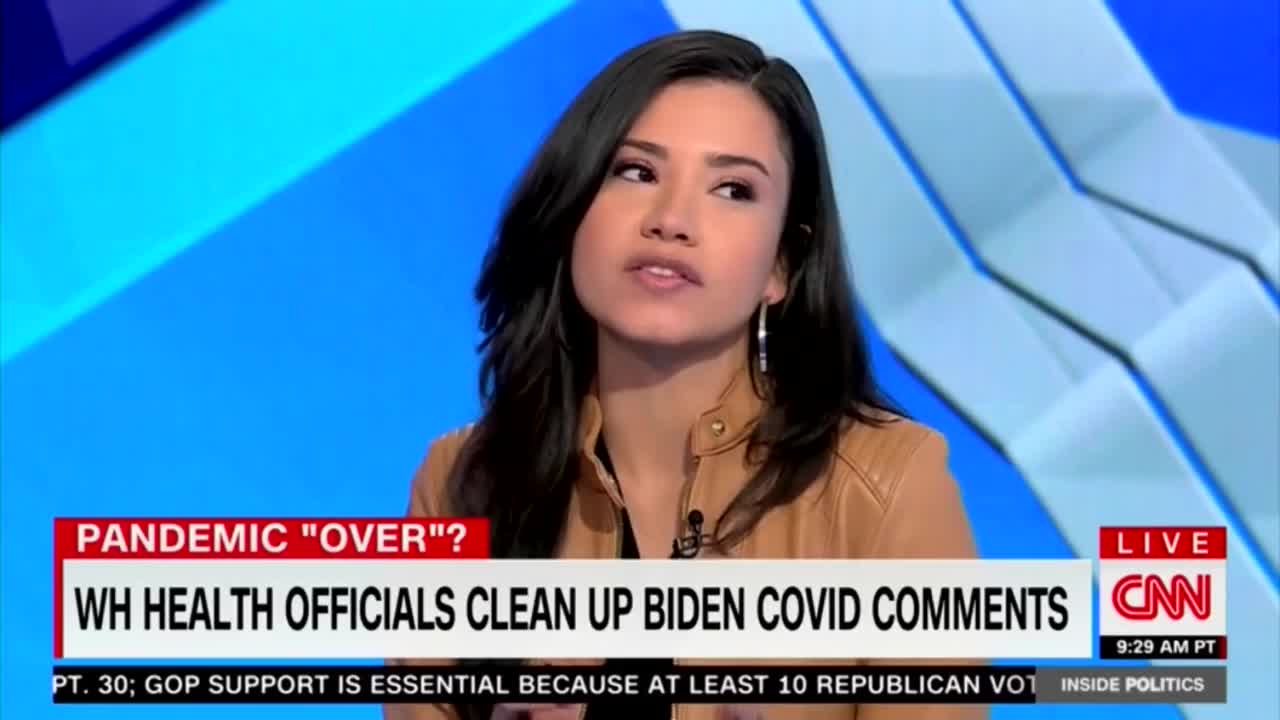 Biden says, “the pandemic is over” | ‘the experts’ keep having 2 remind him 2 ‘stick to the script!’